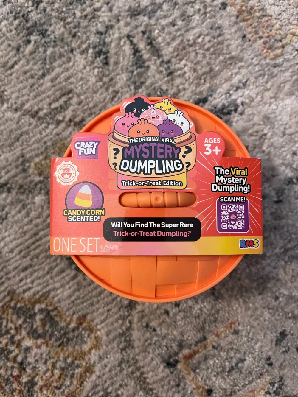 RMS white candy corn dumpling